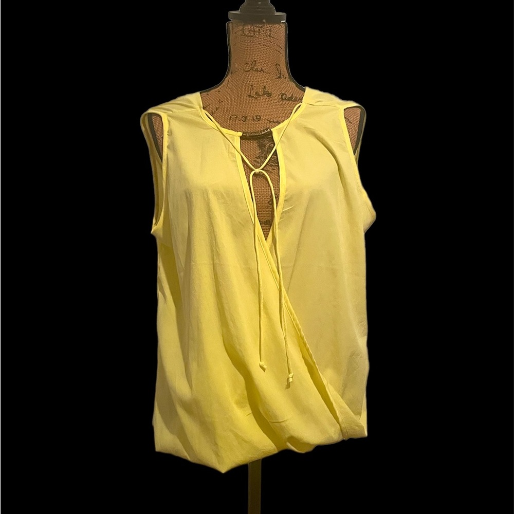 Yellow blouse